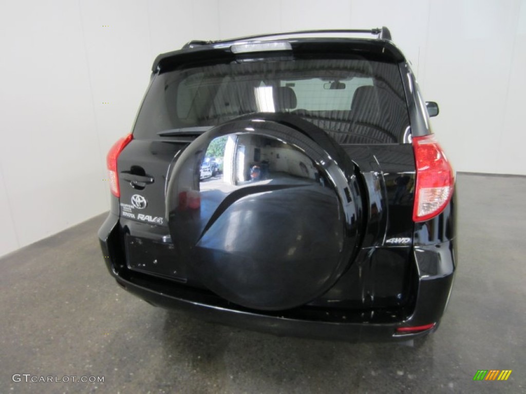 2008 RAV4 Limited 4WD - Black / Ash photo #12