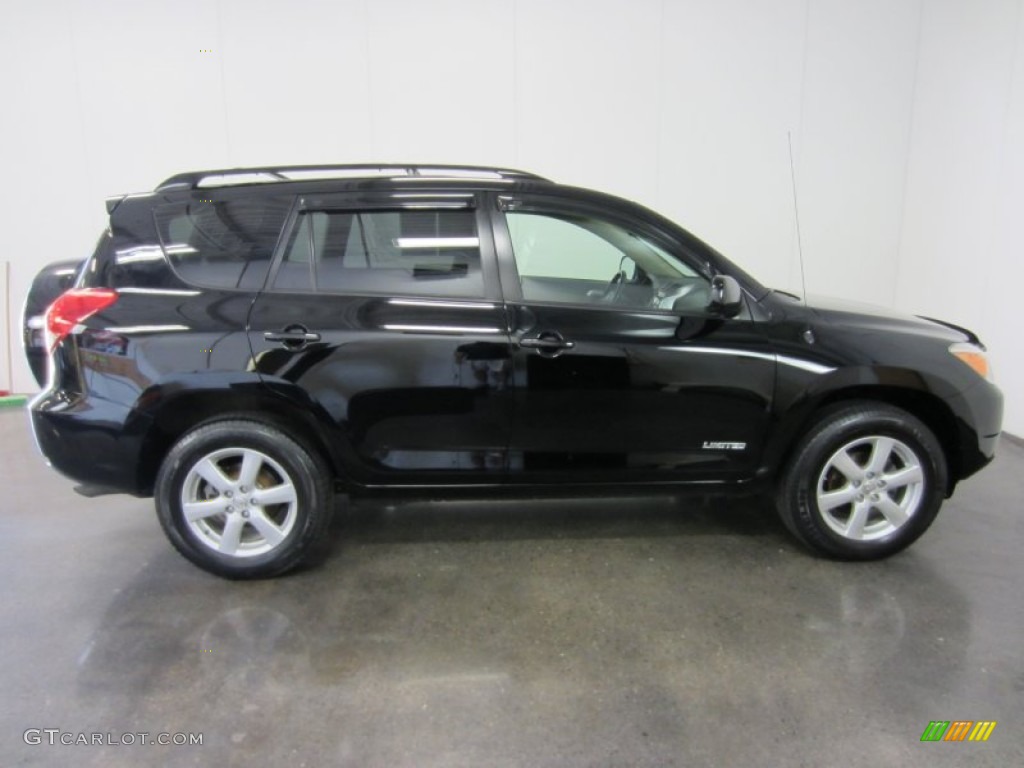 2008 RAV4 Limited 4WD - Black / Ash photo #13