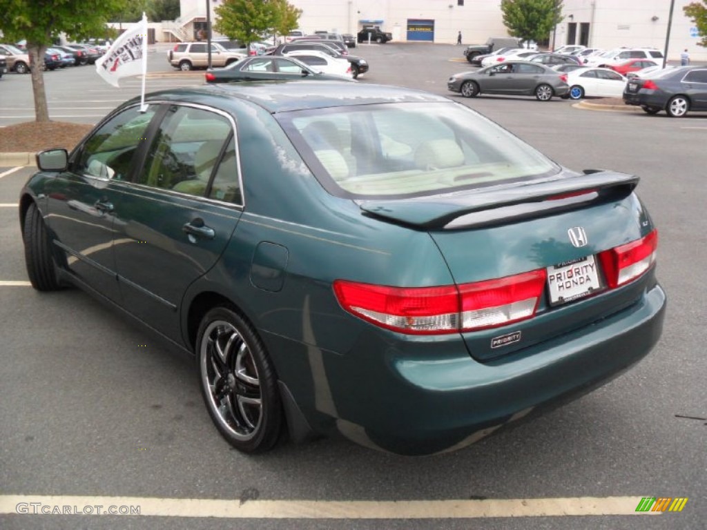2003 Accord LX Sedan - Noble Green Pearl / Ivory photo #2