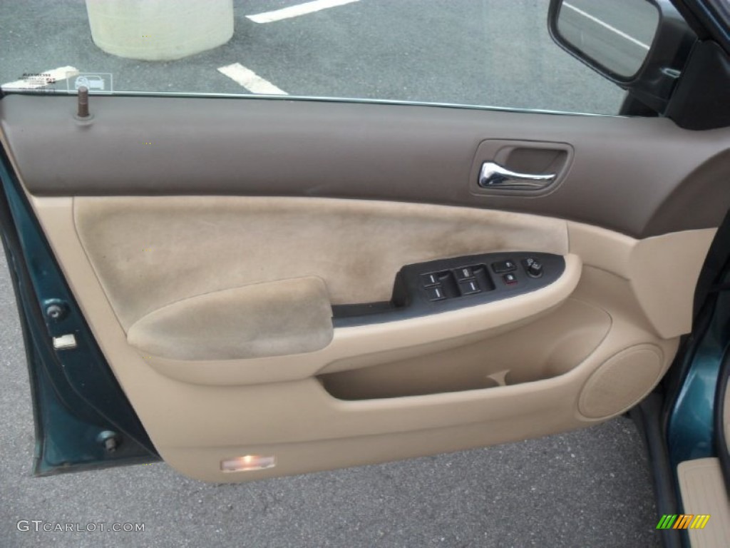 2003 Accord LX Sedan - Noble Green Pearl / Ivory photo #8