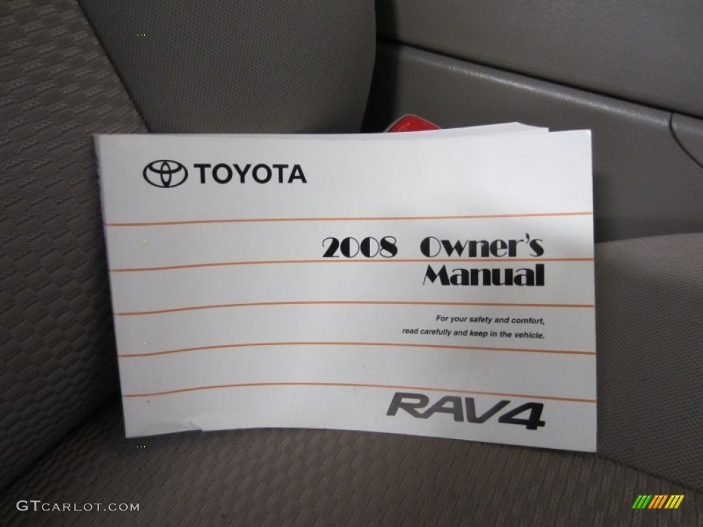 2008 RAV4 Limited 4WD - Black / Ash photo #25