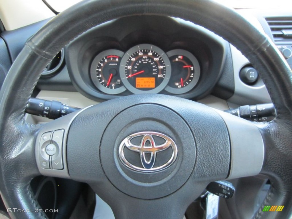 2008 RAV4 Limited 4WD - Black / Ash photo #29