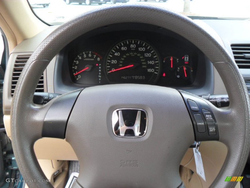 2003 Accord LX Sedan - Noble Green Pearl / Ivory photo #11