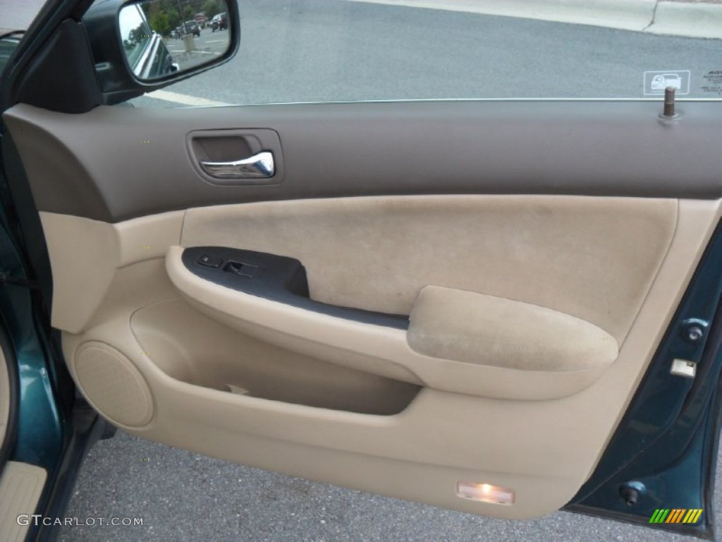 2003 Accord LX Sedan - Noble Green Pearl / Ivory photo #20