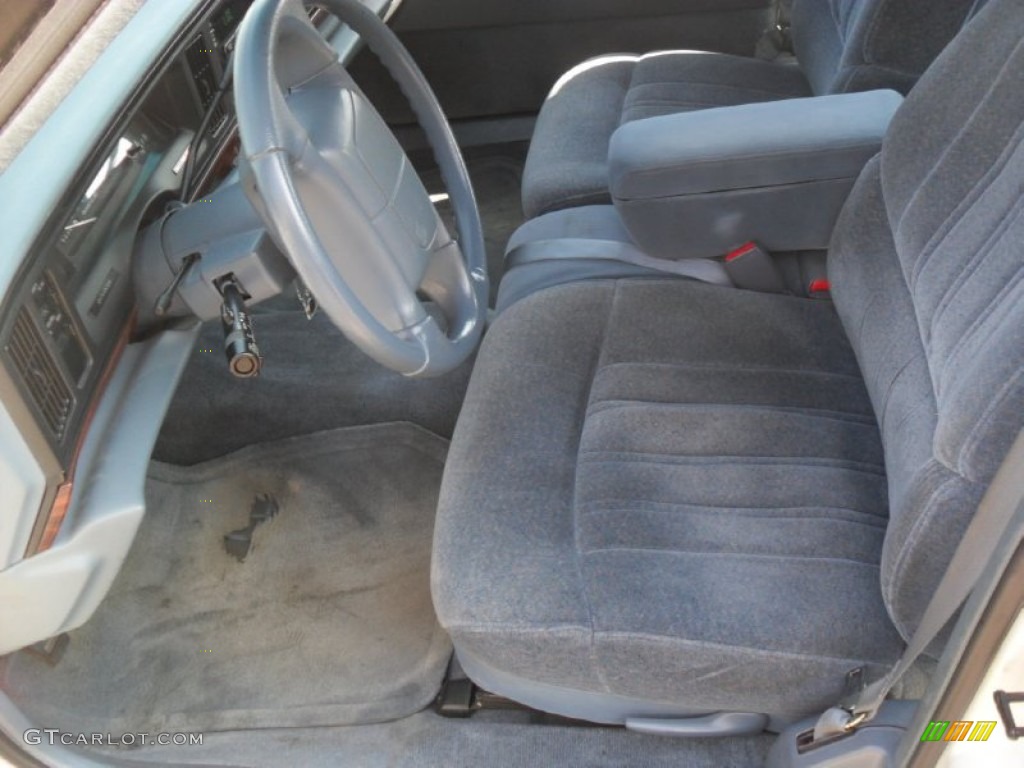 Adriatic Blue Interior 1997 Buick LeSabre Custom Photo #54066945