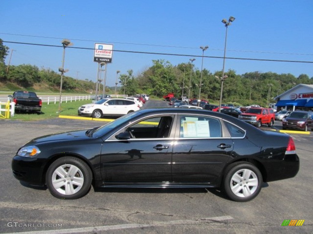 2011 Impala LS - Black / Ebony photo #6