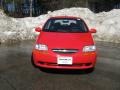 2006 Victory Red Chevrolet Aveo LS Sedan  photo #7