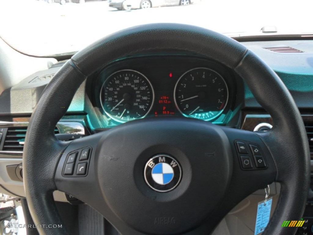 2006 3 Series 330i Sedan - Quartz Blue Metallic / Grey photo #12