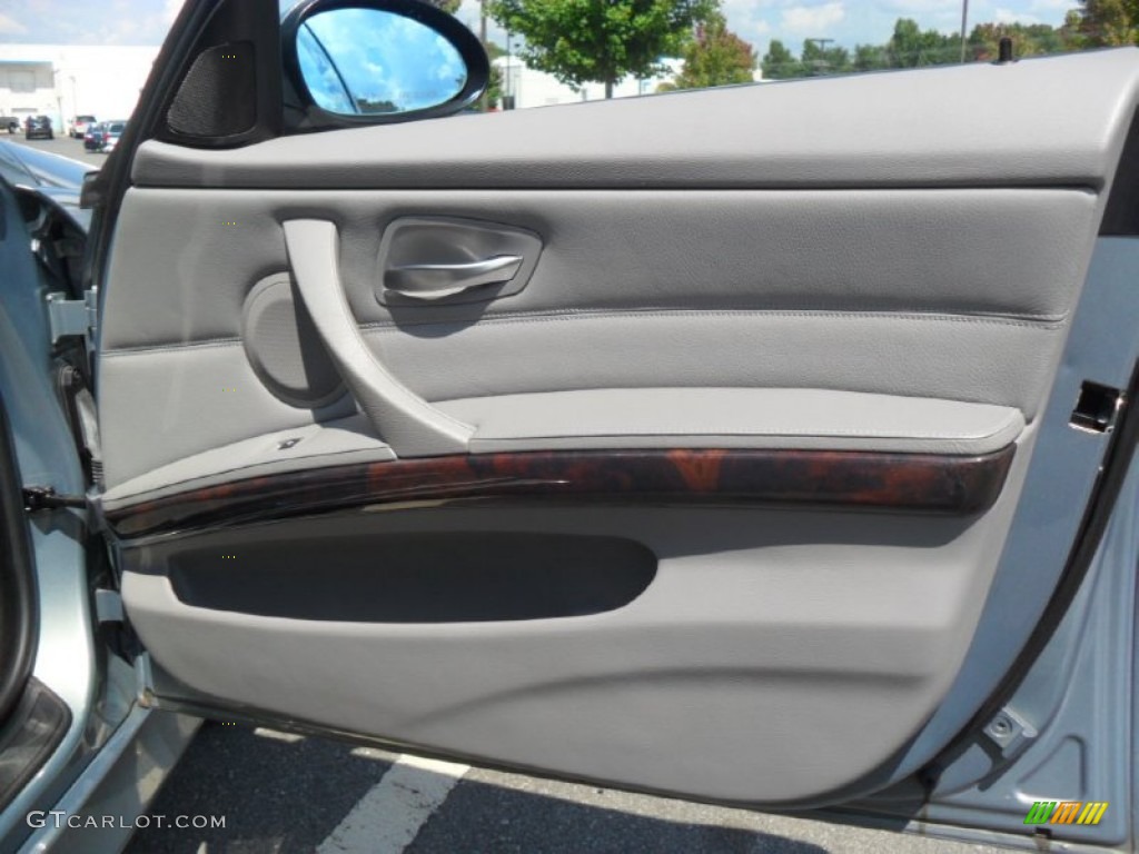 2006 3 Series 330i Sedan - Quartz Blue Metallic / Grey photo #21