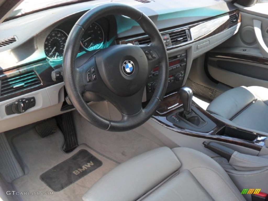 2006 3 Series 330i Sedan - Quartz Blue Metallic / Grey photo #26