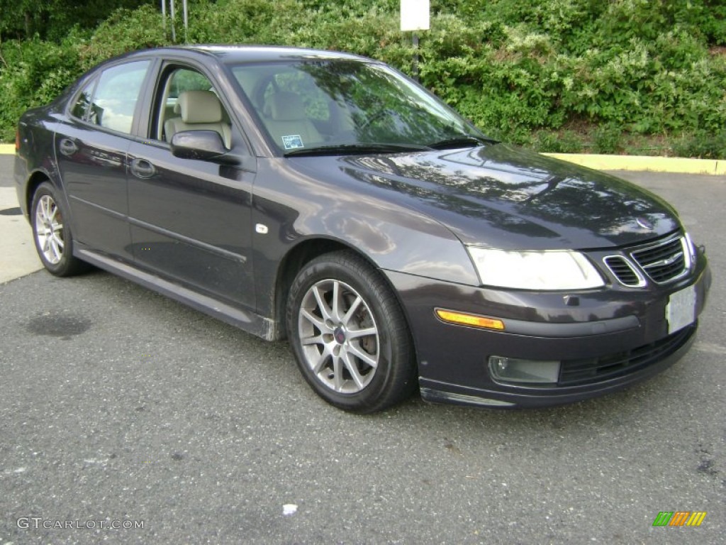 2004 9-3 Arc Sedan - Espresso Black Metallic / Parchment photo #3