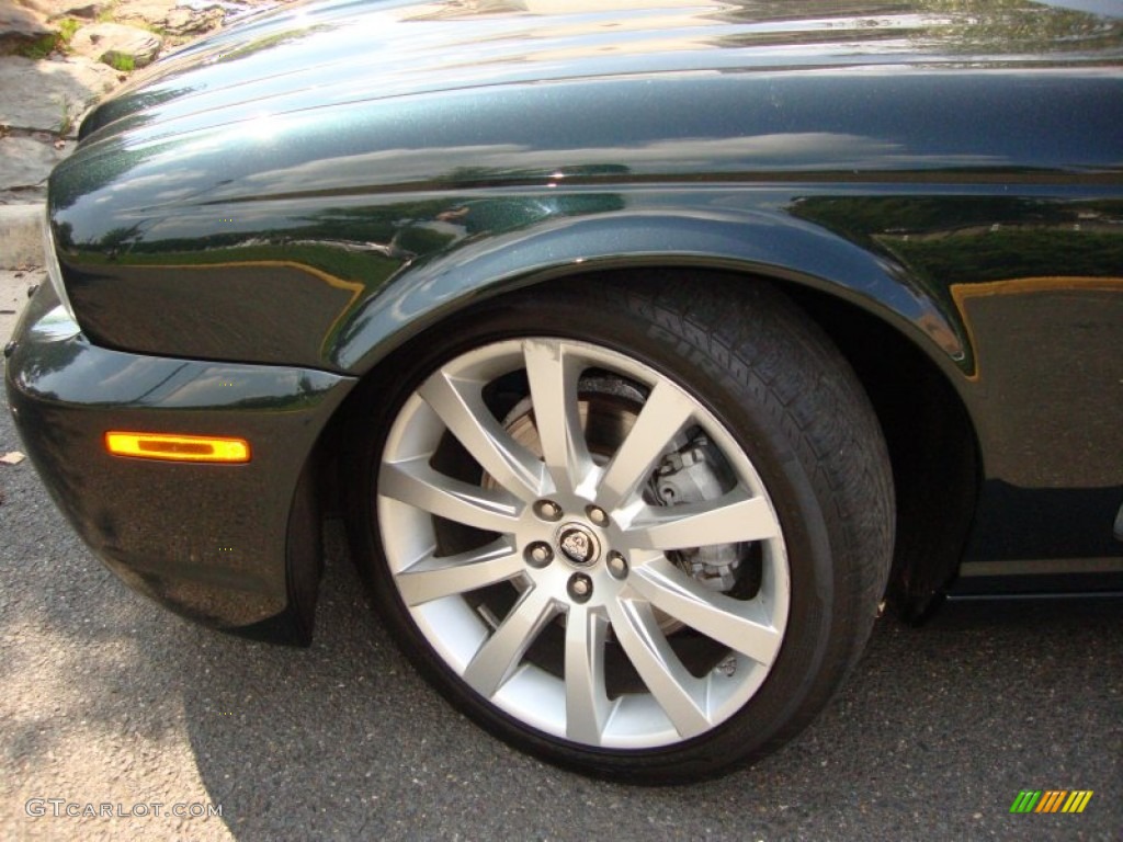 2008 XJ Vanden Plas - Botanical Green / Ivory/Mocha photo #2