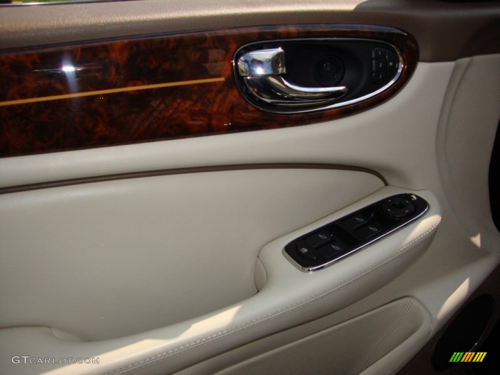 2008 XJ Vanden Plas - Botanical Green / Ivory/Mocha photo #16