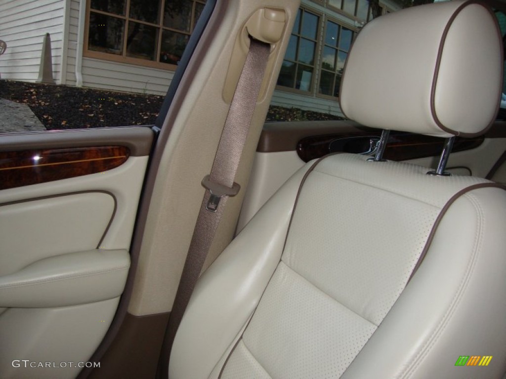 2008 XJ Vanden Plas - Botanical Green / Ivory/Mocha photo #27