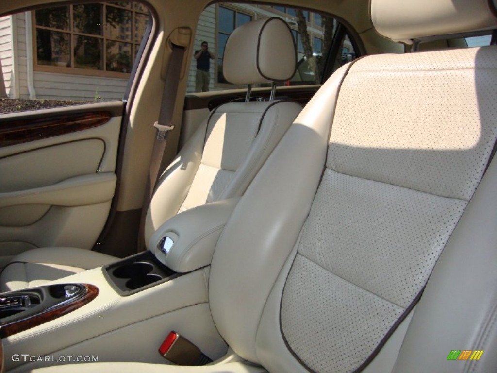 2008 XJ Vanden Plas - Botanical Green / Ivory/Mocha photo #29