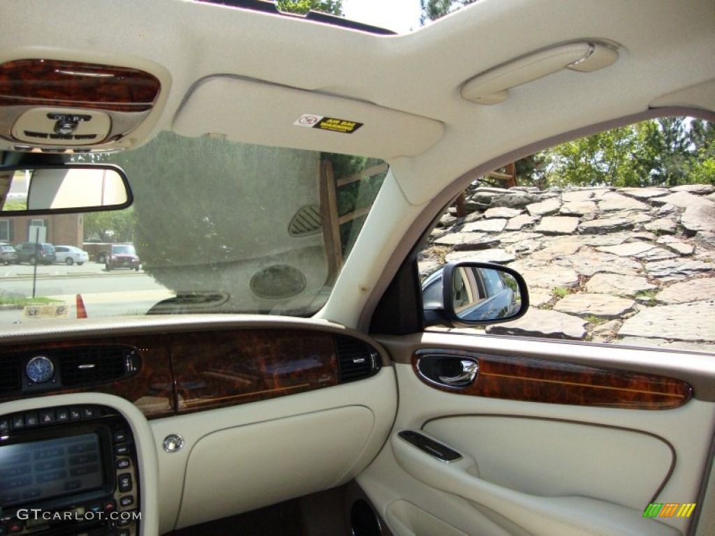 2008 XJ Vanden Plas - Botanical Green / Ivory/Mocha photo #30