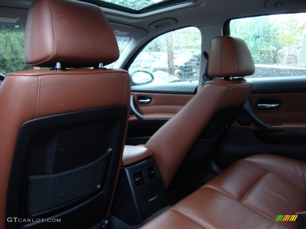 2008 3 Series 335xi Sedan - Black Sapphire Metallic / Terra Dakota Leather photo #22