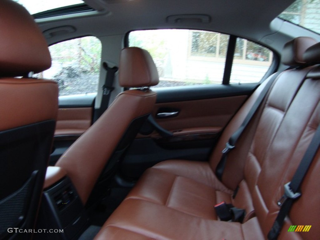 2008 3 Series 335xi Sedan - Black Sapphire Metallic / Terra Dakota Leather photo #23