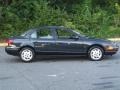 2002 Black Silver Saturn S Series SL2 Sedan  photo #4