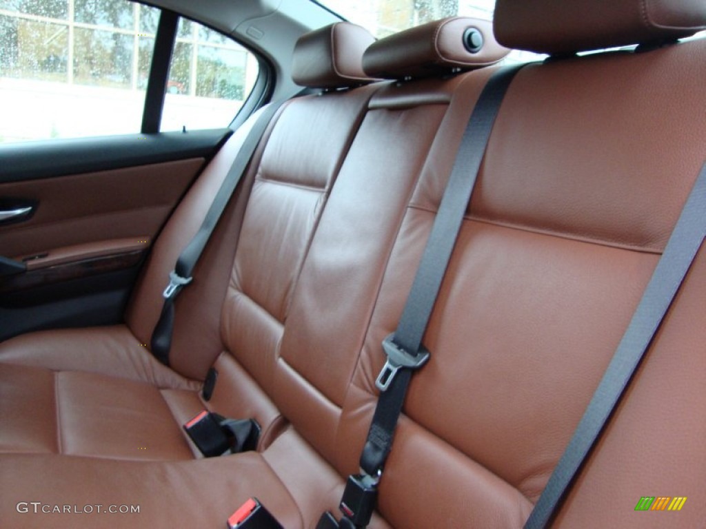 2008 3 Series 335xi Sedan - Black Sapphire Metallic / Terra Dakota Leather photo #24