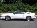 1989 Bright White Chrysler Lebaron GTC Turbo Convertible  photo #2
