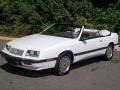 Front 3/4 View of 1989 Lebaron GTC Turbo Convertible