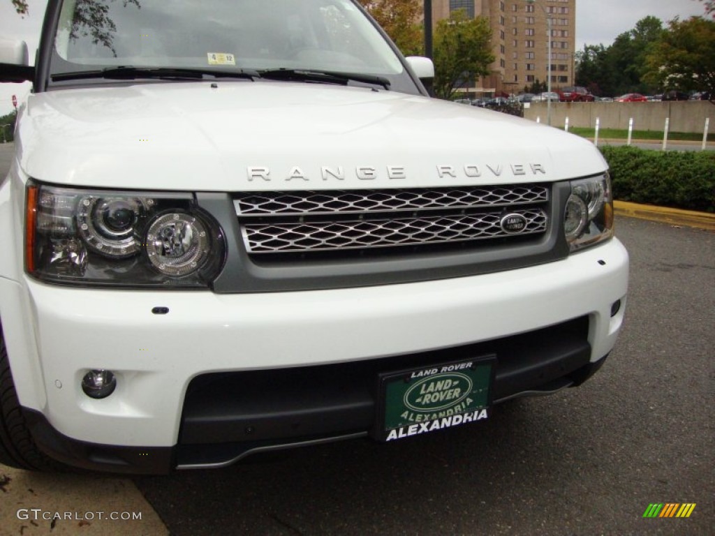 2011 Range Rover Sport Supercharged - Fuji White / Almond/Nutmeg photo #12