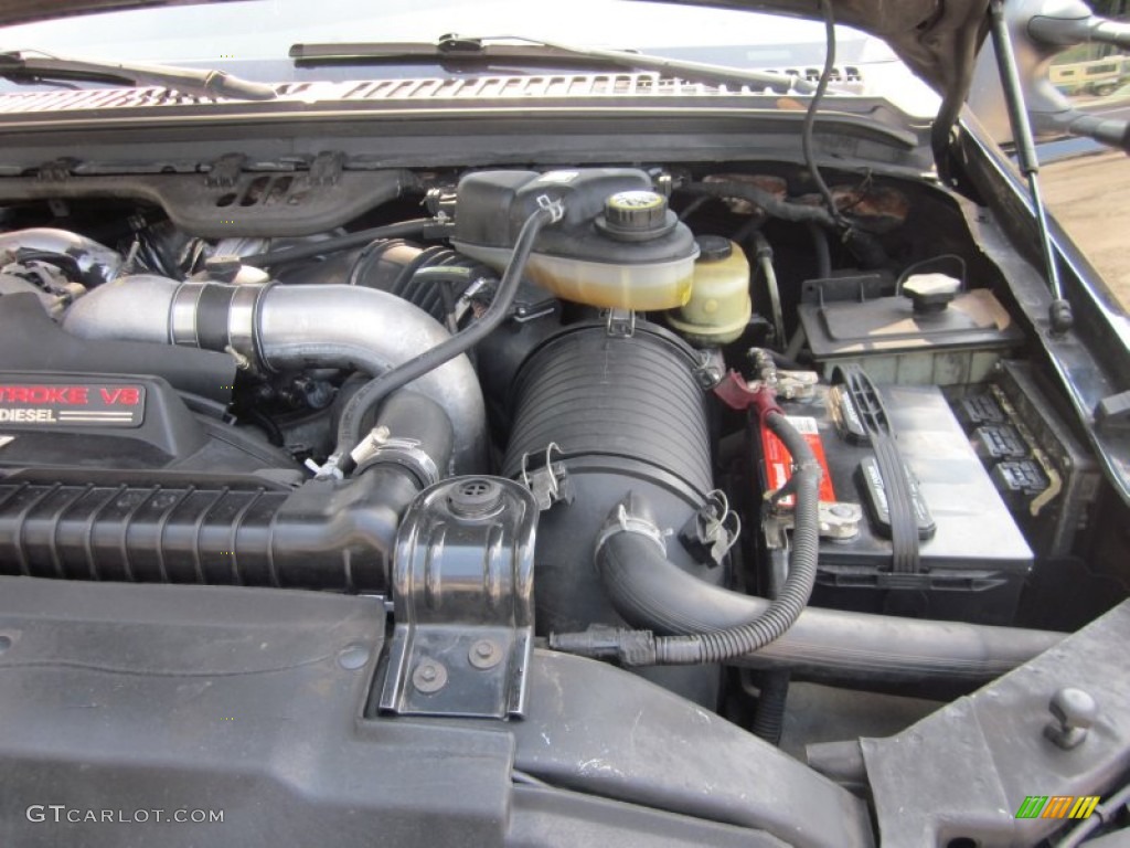 2003 Ford F350 Super Duty Lariat Crew Cab 4x4 Dually 6.0 Liter OHV 32V Power Stroke Turbo Diesel V8 Engine Photo #54072909