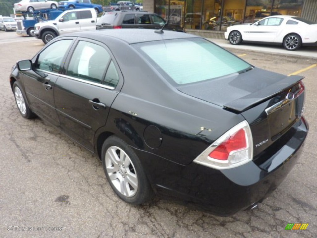 Tuxedo Black Metallic 2009 Ford Fusion SEL V6 AWD Exterior Photo #54073353