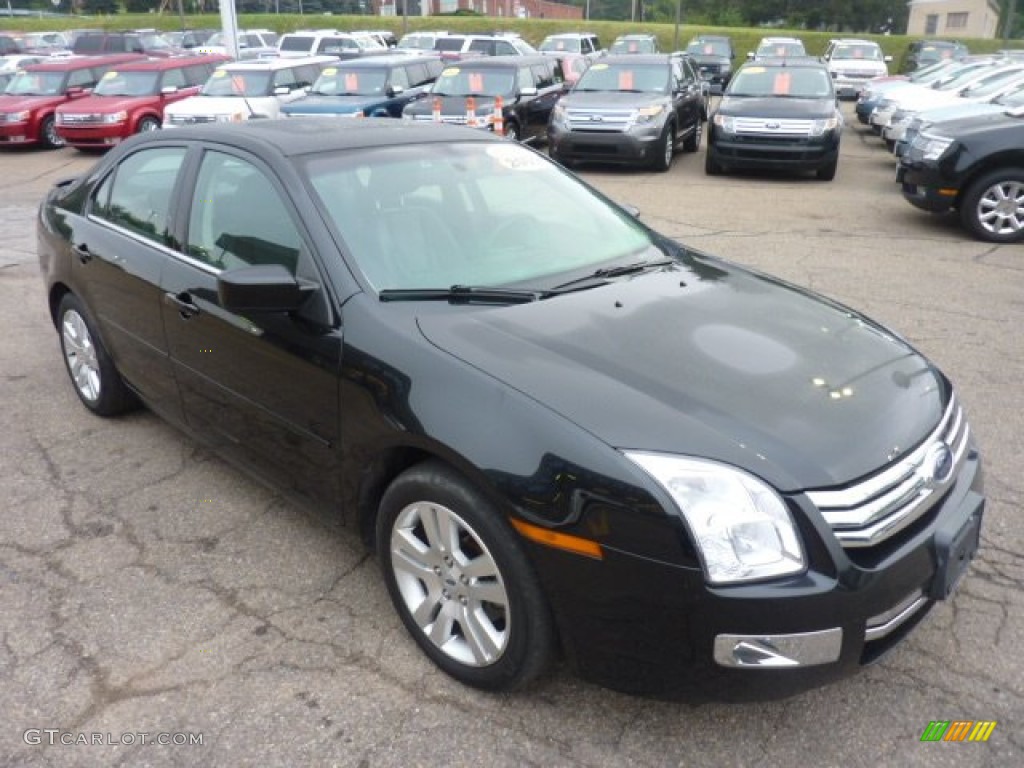 Tuxedo Black Metallic 2009 Ford Fusion SEL V6 AWD Exterior Photo #54073386