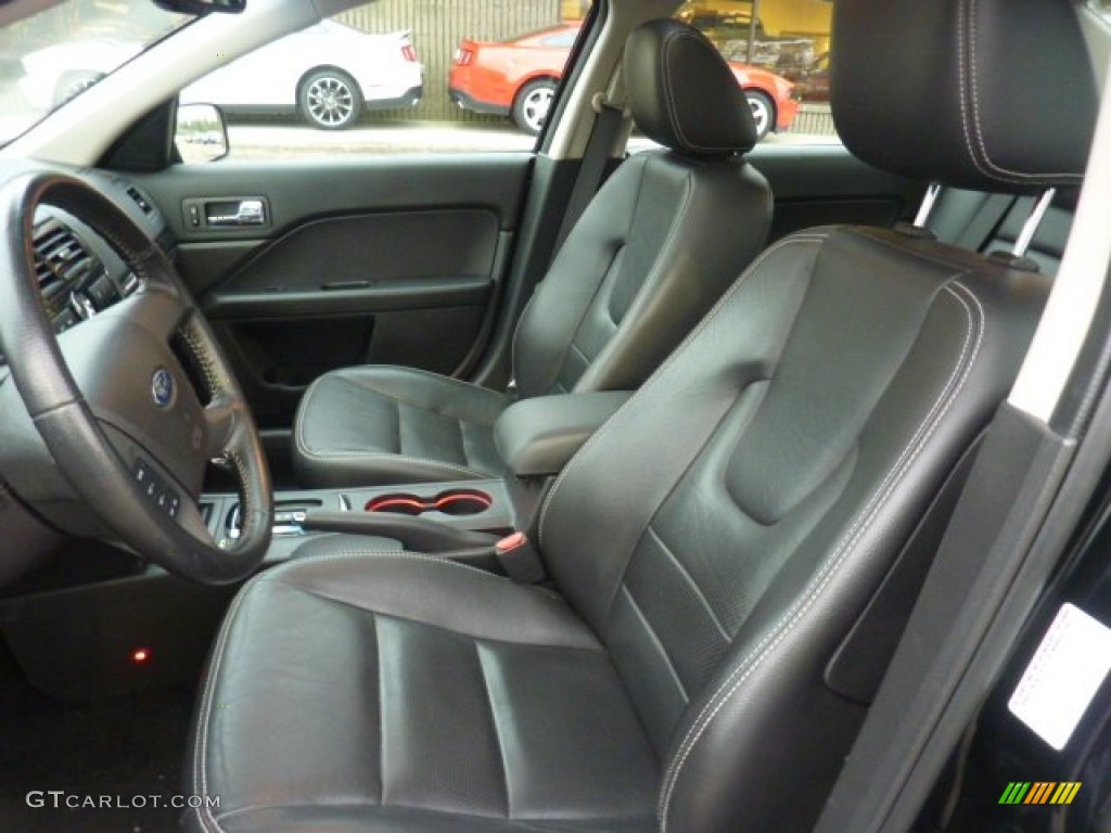 Charcoal Black Interior 2009 Ford Fusion SEL V6 AWD Photo #54073428