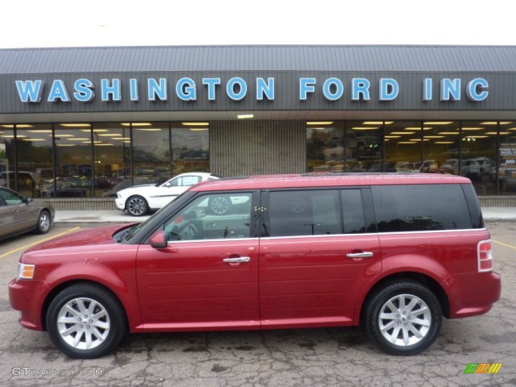 Redfire Metallic Ford Flex