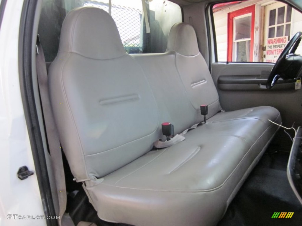 Medium Graphite Interior 1999 Ford F450 Super Duty XL Regular Cab Utility Truck Photo #54073638