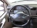 Medium Graphite 1999 Ford F450 Super Duty XL Regular Cab Utility Truck Steering Wheel