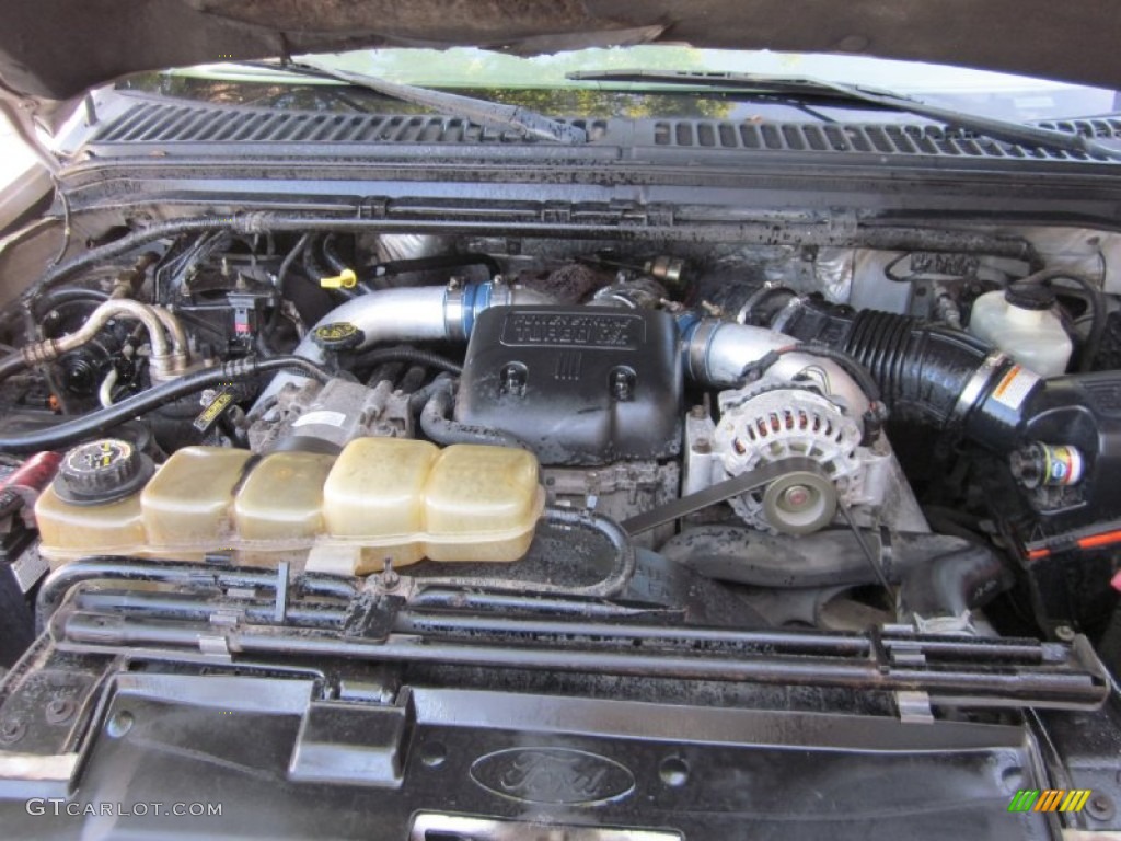 1999 Ford F450 Super Duty XL Regular Cab Utility Truck Engine Photos