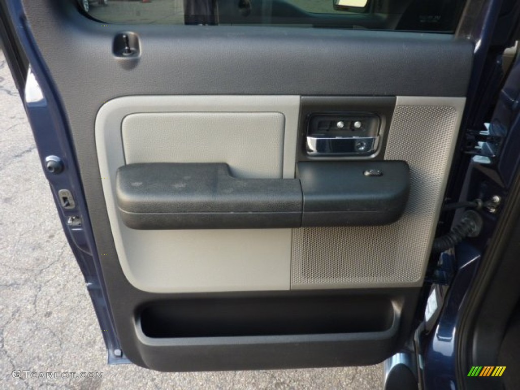 2004 F150 FX4 SuperCrew 4x4 - True Blue Metallic / Black/Medium Flint photo #13