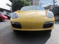 2007 Speed Yellow Porsche Boxster   photo #2