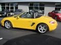 2007 Speed Yellow Porsche Boxster   photo #5