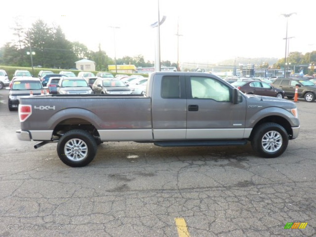 Sterling Grey Metallic 2011 Ford F150 XLT SuperCab 4x4 Exterior Photo #54075567