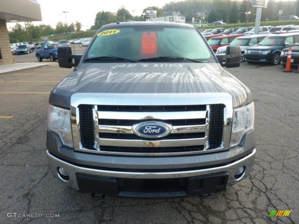 Sterling Grey Metallic 2011 Ford F150 XLT SuperCab 4x4 Exterior Photo #54075585
