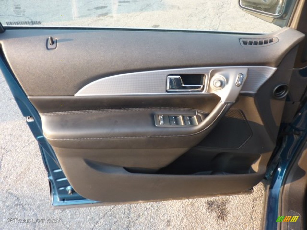 2011 MKX AWD - Mediterranean Blue Metallic / Charcoal Black photo #13