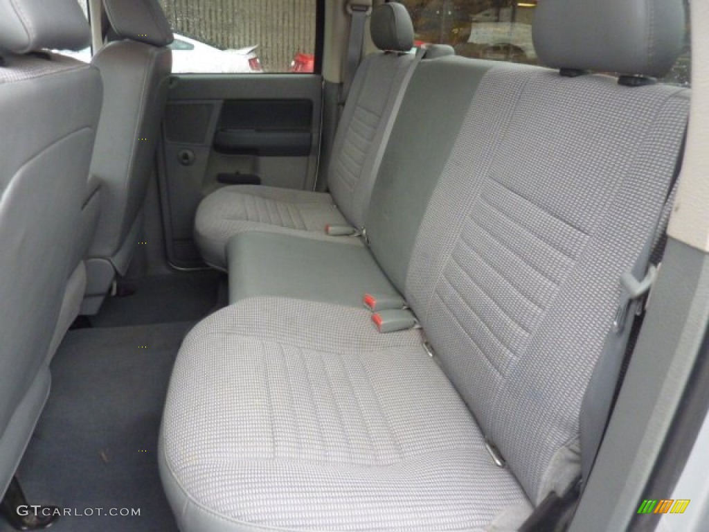 Medium Slate Gray Interior 2008 Dodge Ram 1500 SXT Quad Cab 4x4 Photo #54076665