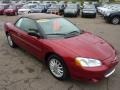 Inferno Red Tinted Pearl 2003 Chrysler Sebring LXi Convertible Exterior