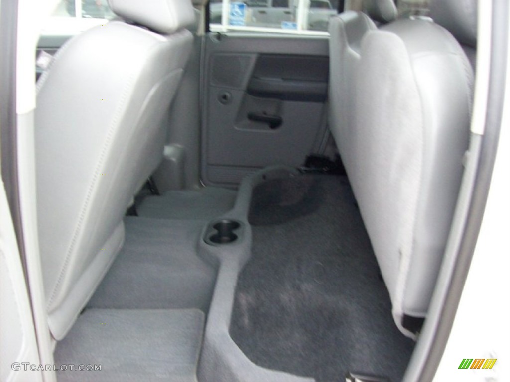 2008 Ram 1500 TRX4 Quad Cab 4x4 - Bright White / Medium Slate Gray photo #11