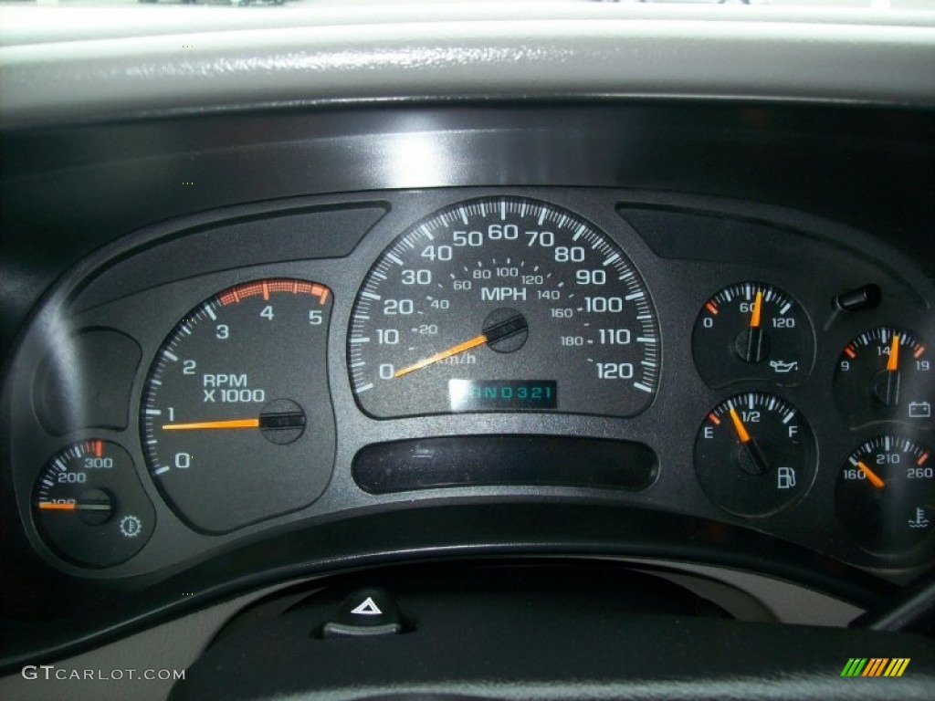 2004 Chevrolet Silverado 2500HD LT Crew Cab 4x4 Gauges Photo #54077159