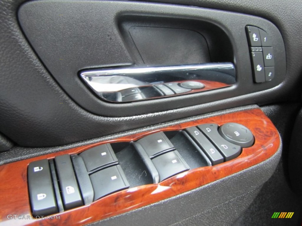 2010 Silverado 1500 LTZ Extended Cab 4x4 - Sheer Silver Metallic / Ebony photo #10