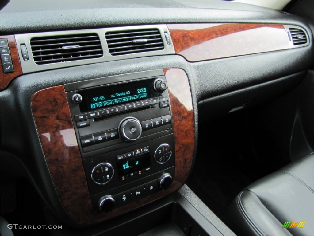 2010 Silverado 1500 LTZ Extended Cab 4x4 - Sheer Silver Metallic / Ebony photo #14