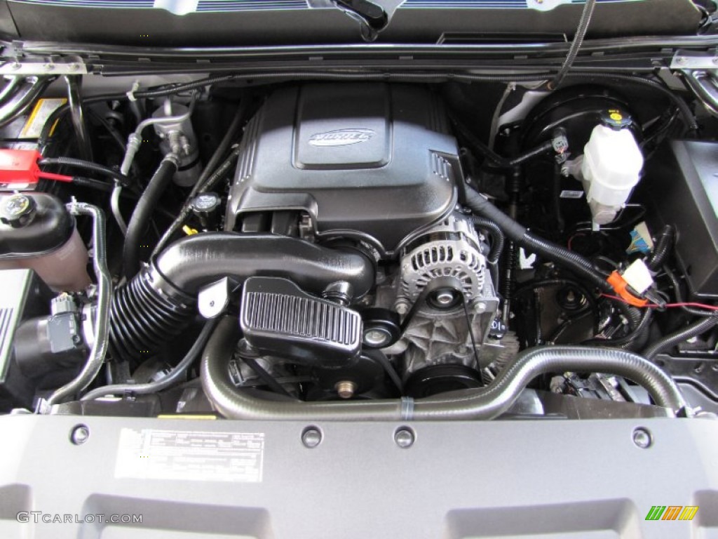 2010 Chevrolet Silverado 1500 LTZ Extended Cab 4x4 6.2 Liter Flex-Fuel OHV 16-Valve Vortec V8 Engine Photo #54077991