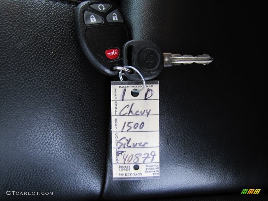 2010 Chevrolet Silverado 1500 LTZ Extended Cab 4x4 Keys Photo #54078000
