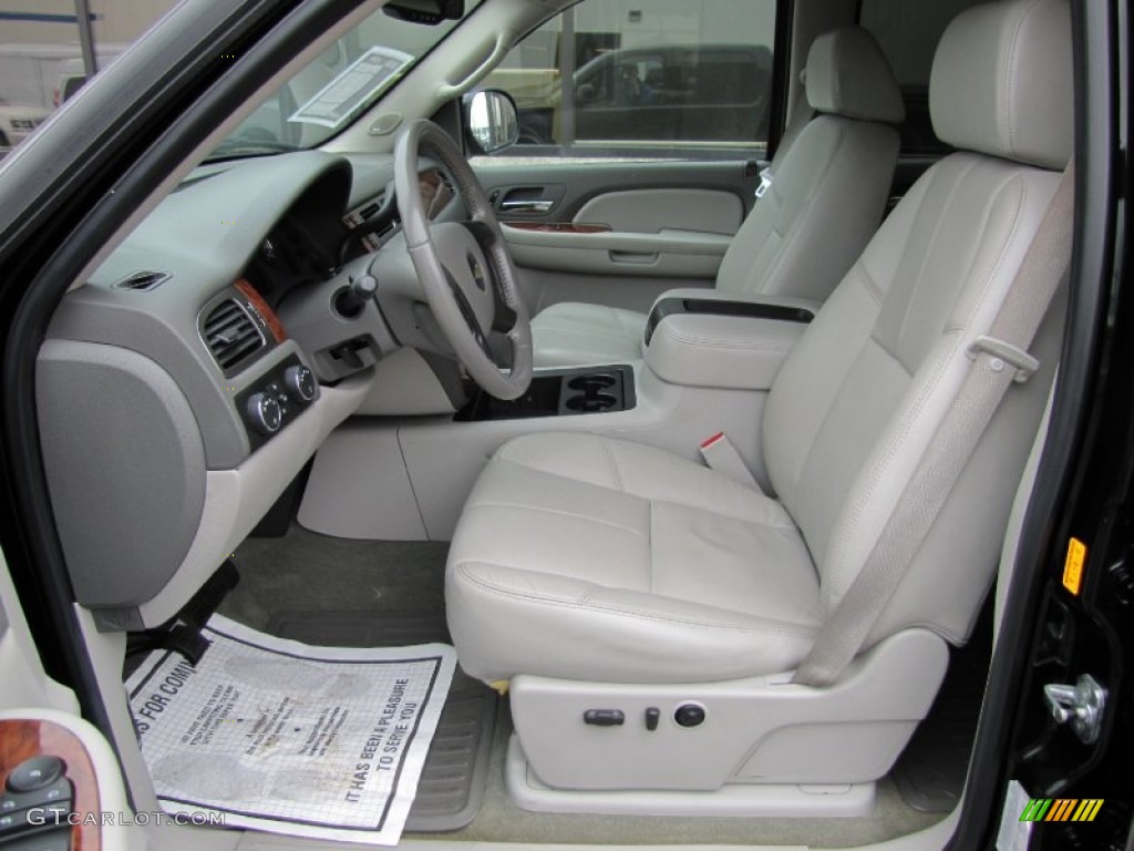 2007 Silverado 1500 LTZ Crew Cab 4x4 - Black / Light Titanium/Dark Titanium Gray photo #3